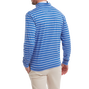 Pullover Chill-Out en jersey ray&eacute; ton sur ton