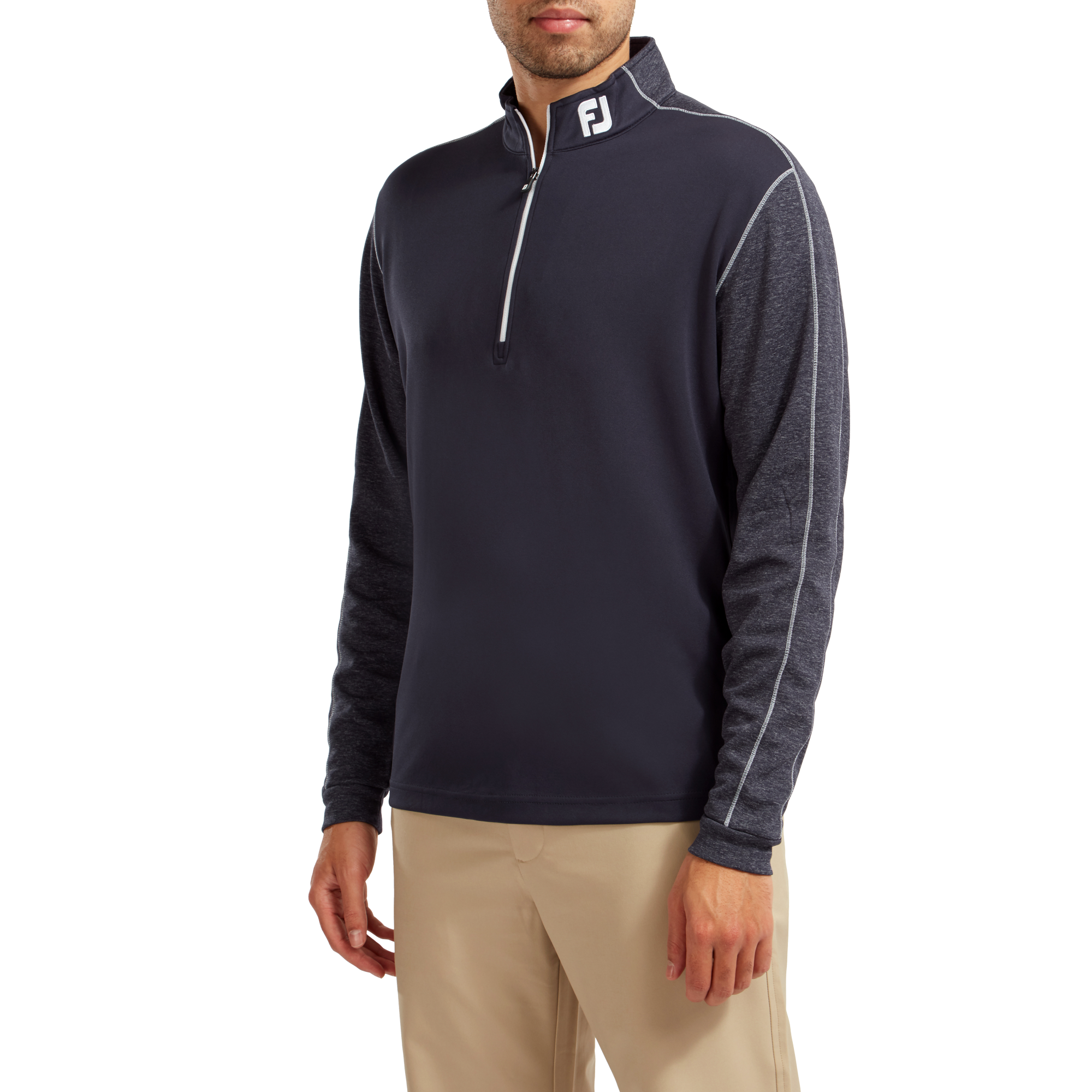 Pullover ton sur ton chin&eacute;