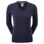 Pullover en laine col V