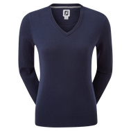 Wool Blend V-Neck Pullover