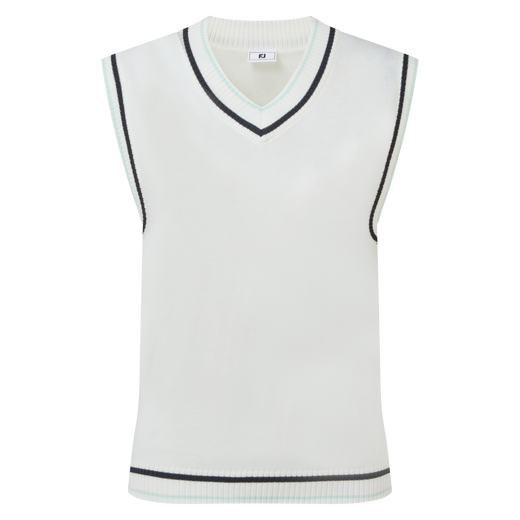 Sweat sans manche &agrave; col V