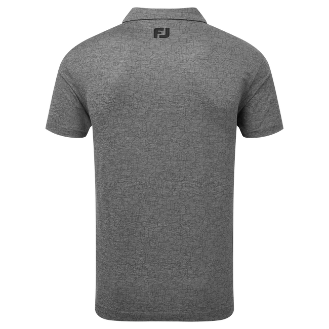 Scottish Town Print Lisle