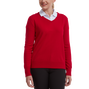 Pullover en laine col V