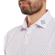 Polo piqué imprimé gélule