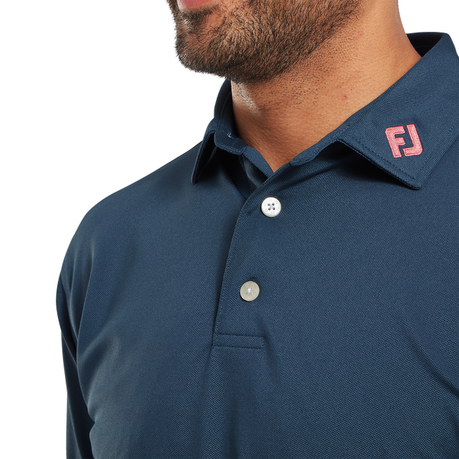Polo stretch piqué uni