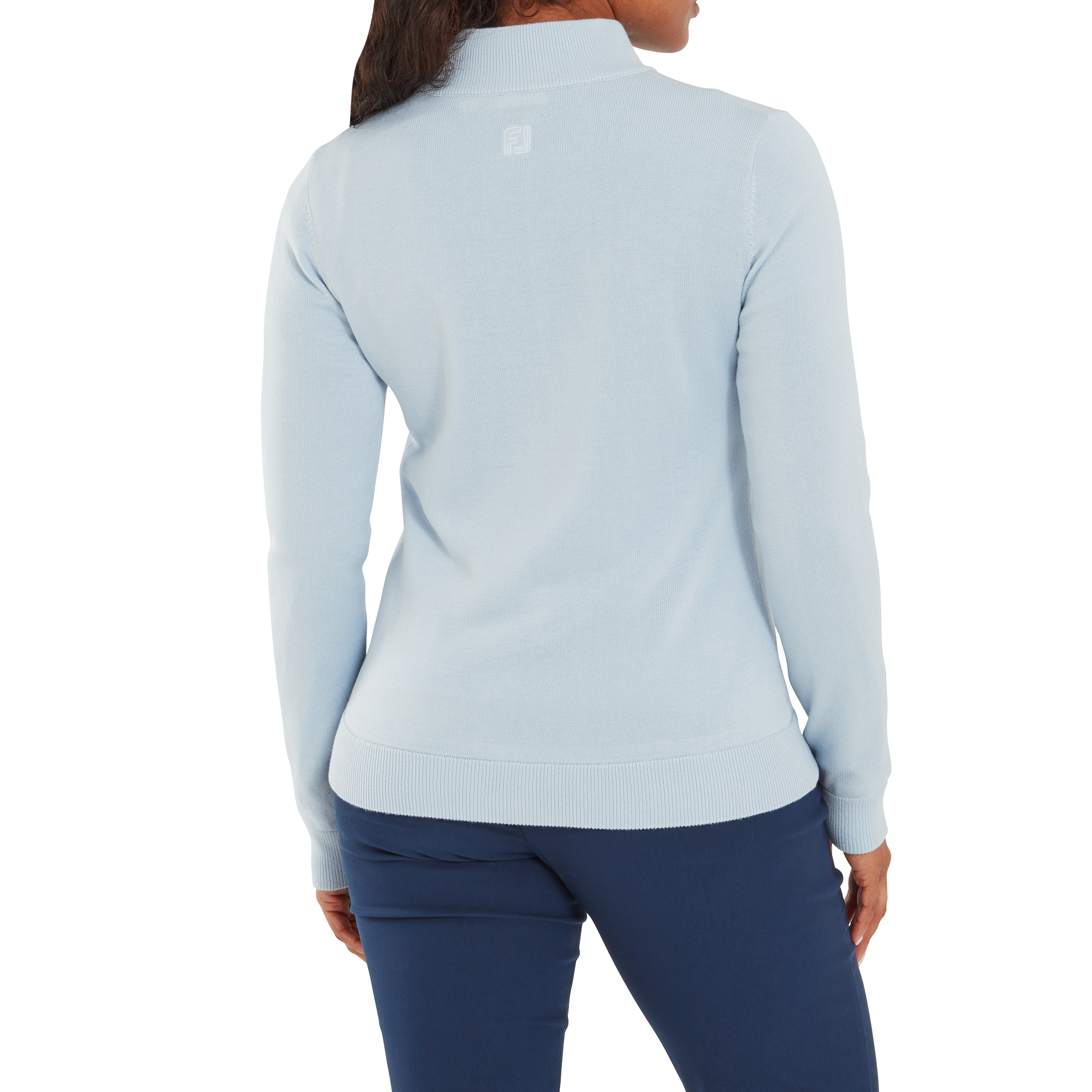 Pullover drirelease Full-Zip doubl&eacute; Femme