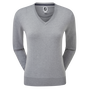 Pullover en laine col V