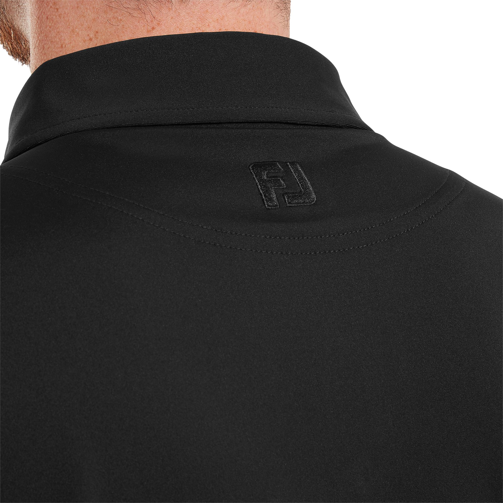 Polo en fil d'Ecosse uni