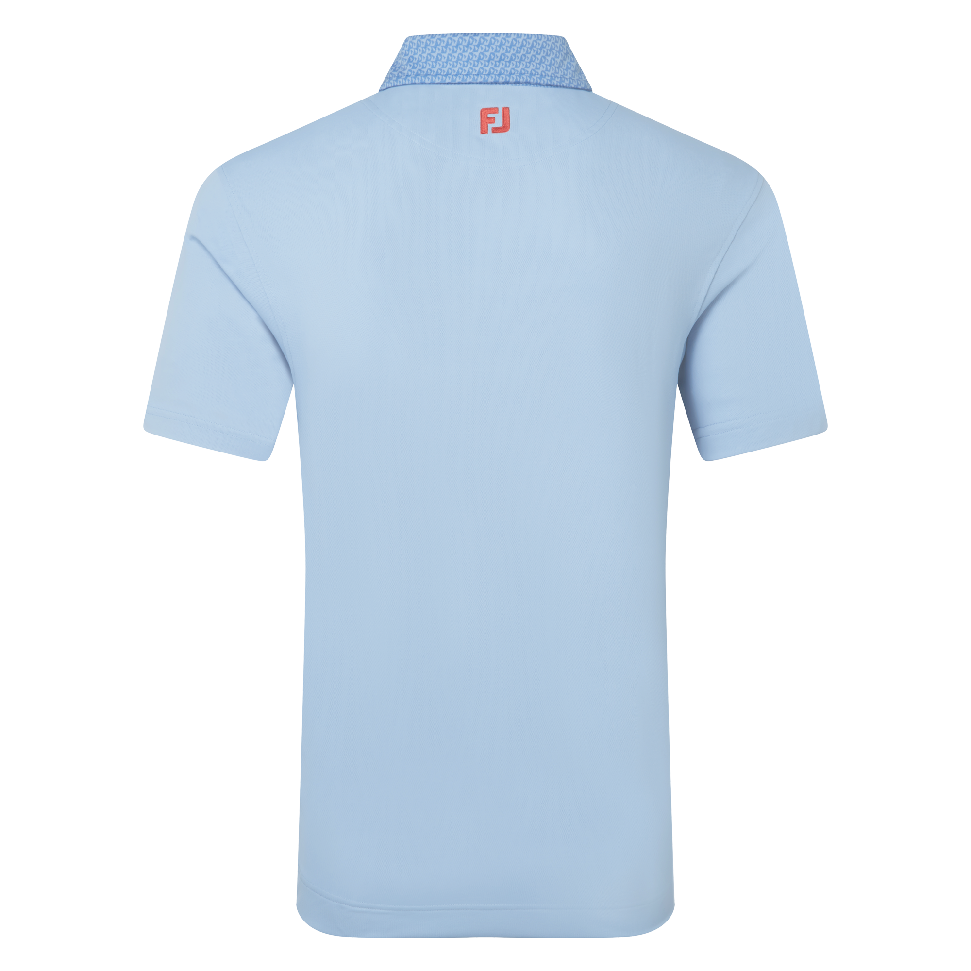 Polo piqu&eacute; aux d&eacute;tails g&eacute;om&eacute;triques