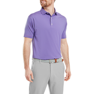 Polo en fil d'Ecosse à micro rayures