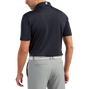 Polo Stretch Piqu&eacute; uni avec logo FJ sur col