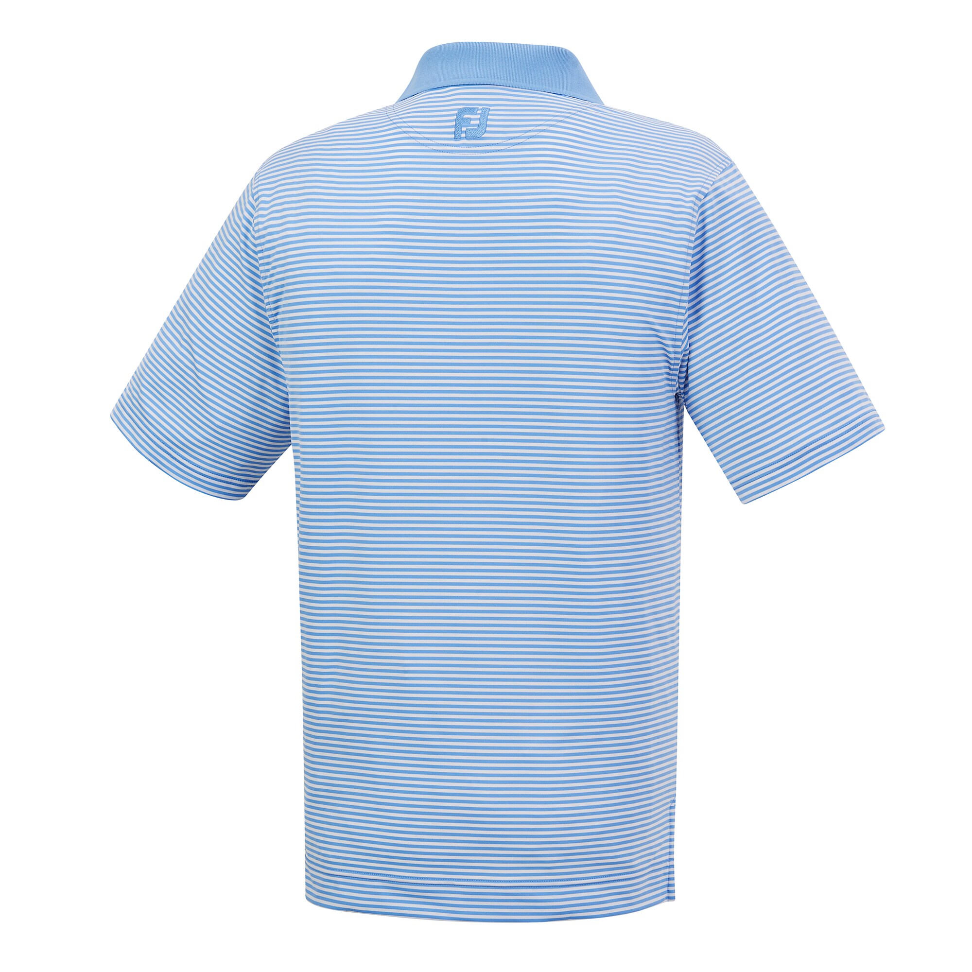 Lisle Feeder Stripe Knit Collar