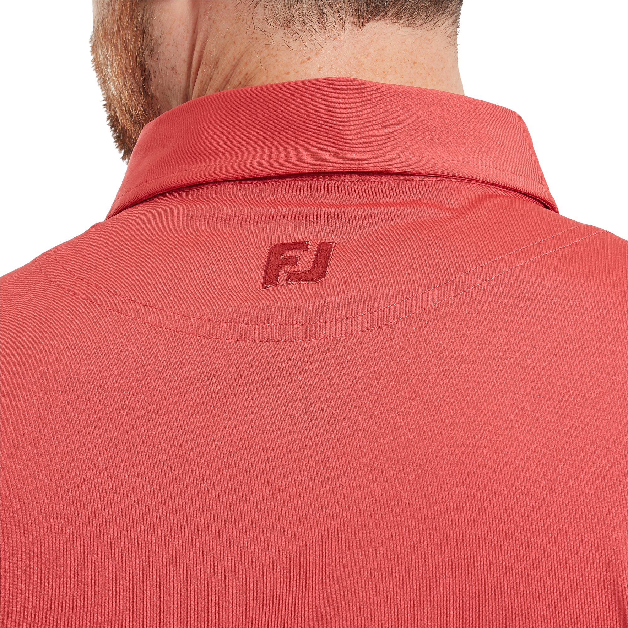 Polo en fil d'Ecosse uni