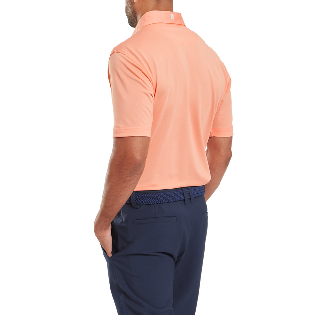 Polo stretch piqué uni
