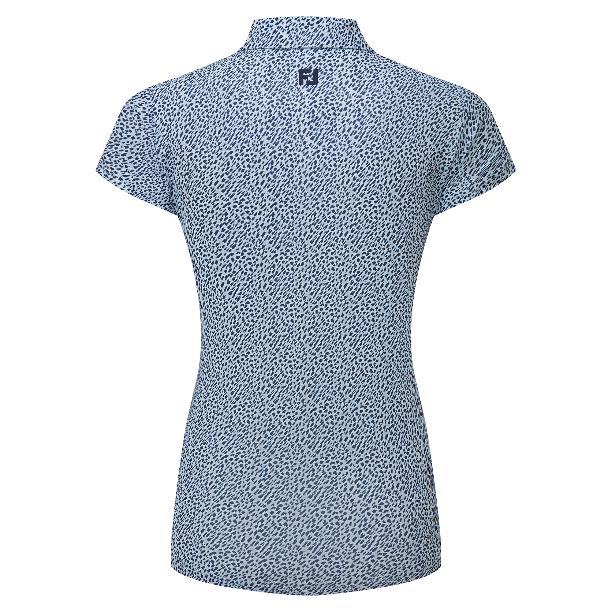 Animal Print Cap Sleeve Lisle