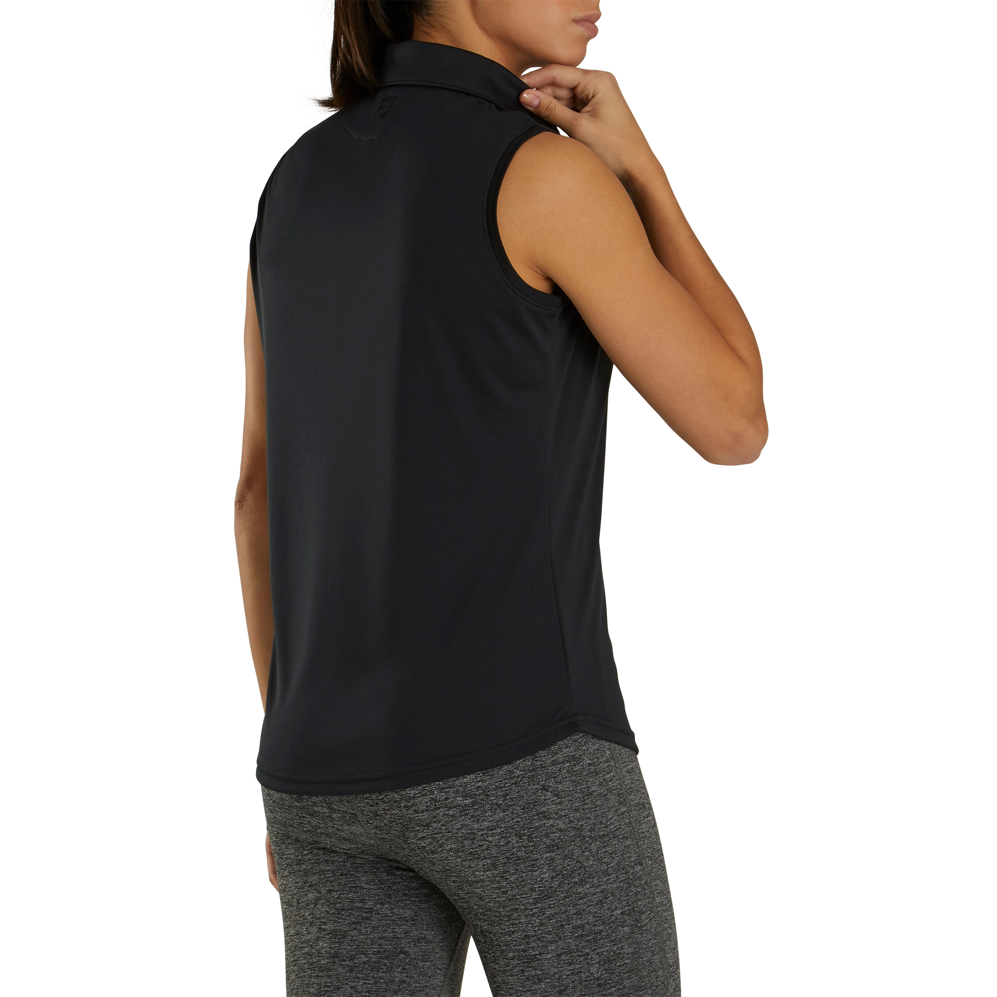 ProDry Interlock Sleeveless Shirt Self Collar Women