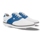 White / Blue / Blue Patent