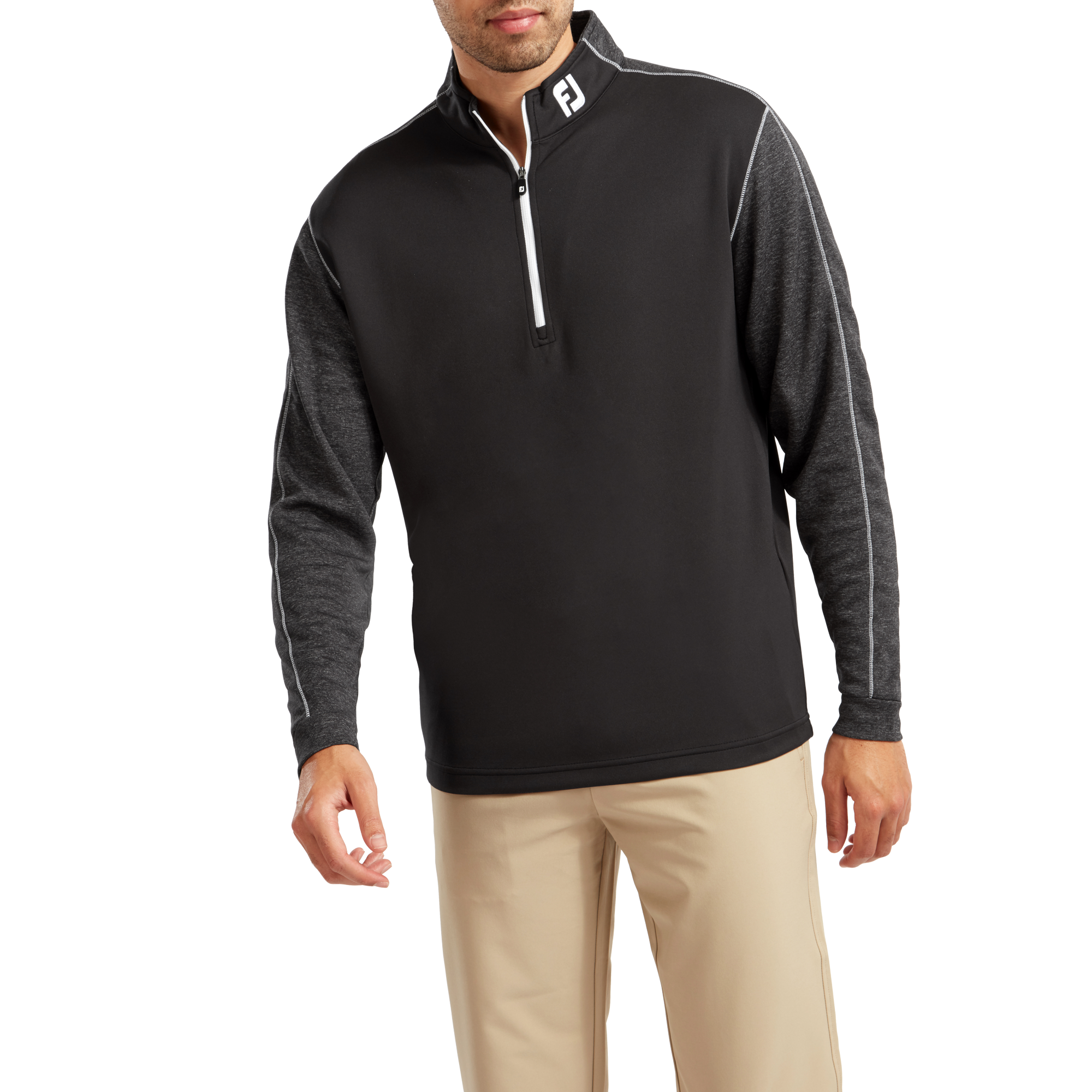 Pullover ton sur ton chin&eacute;