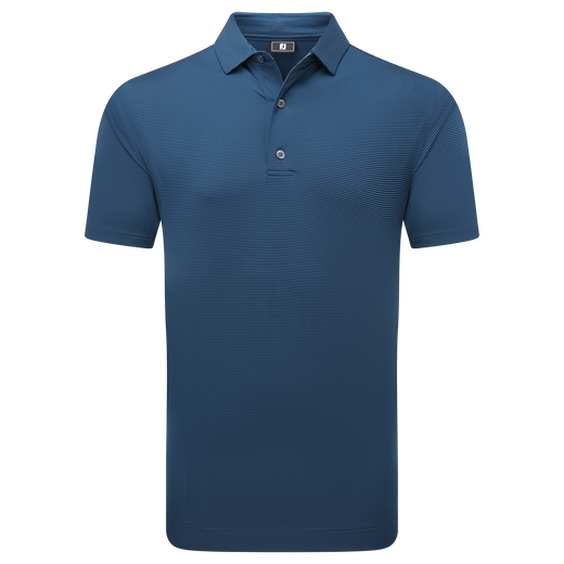 Polo en fil d'Ecosse à micro rayures