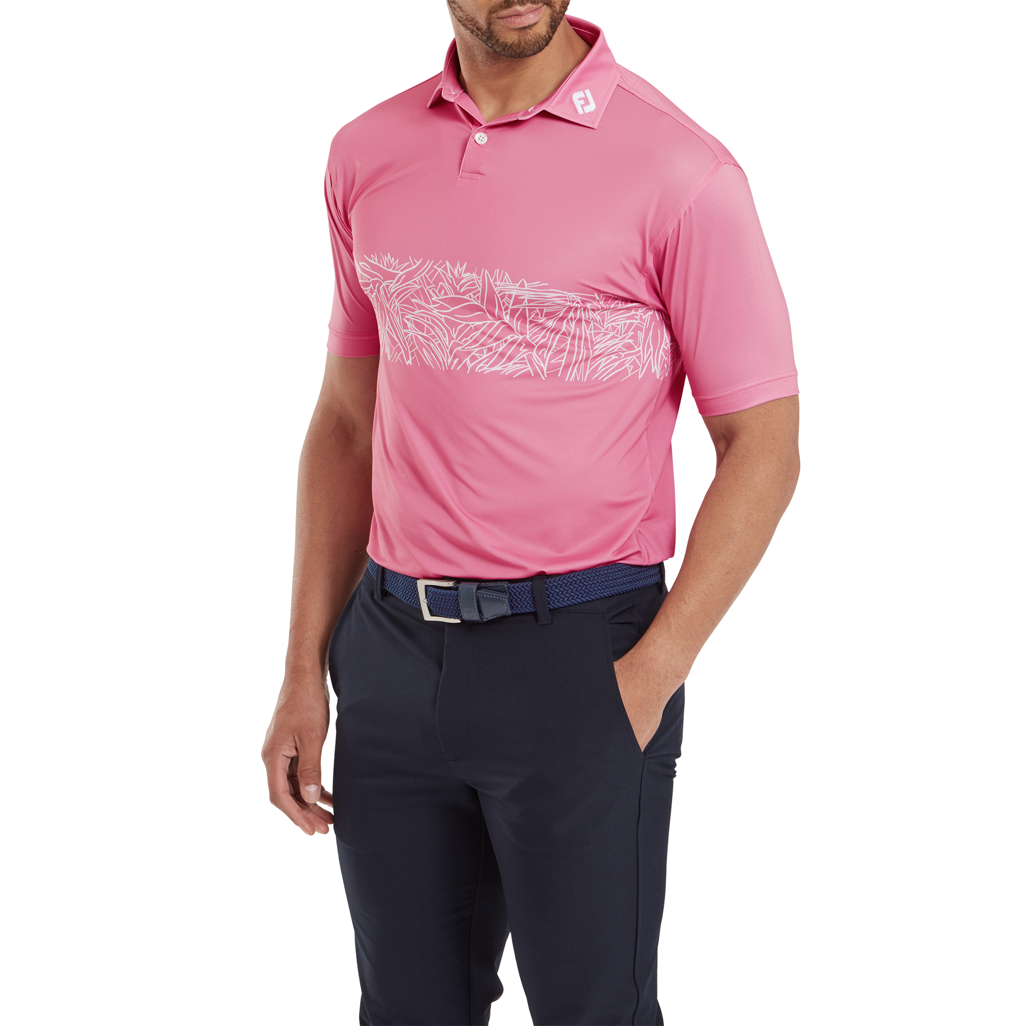 Polo avec bande Tropique