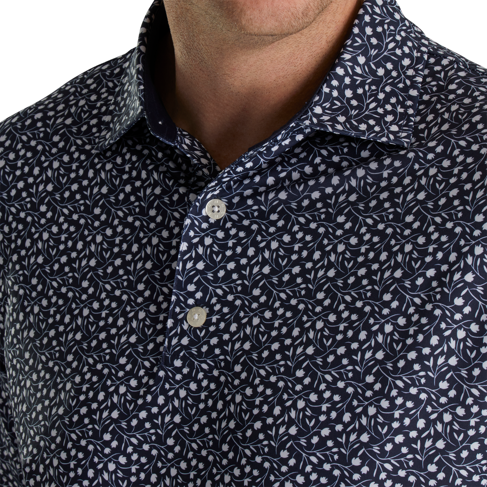 Polo imprim&eacute; Tulipe