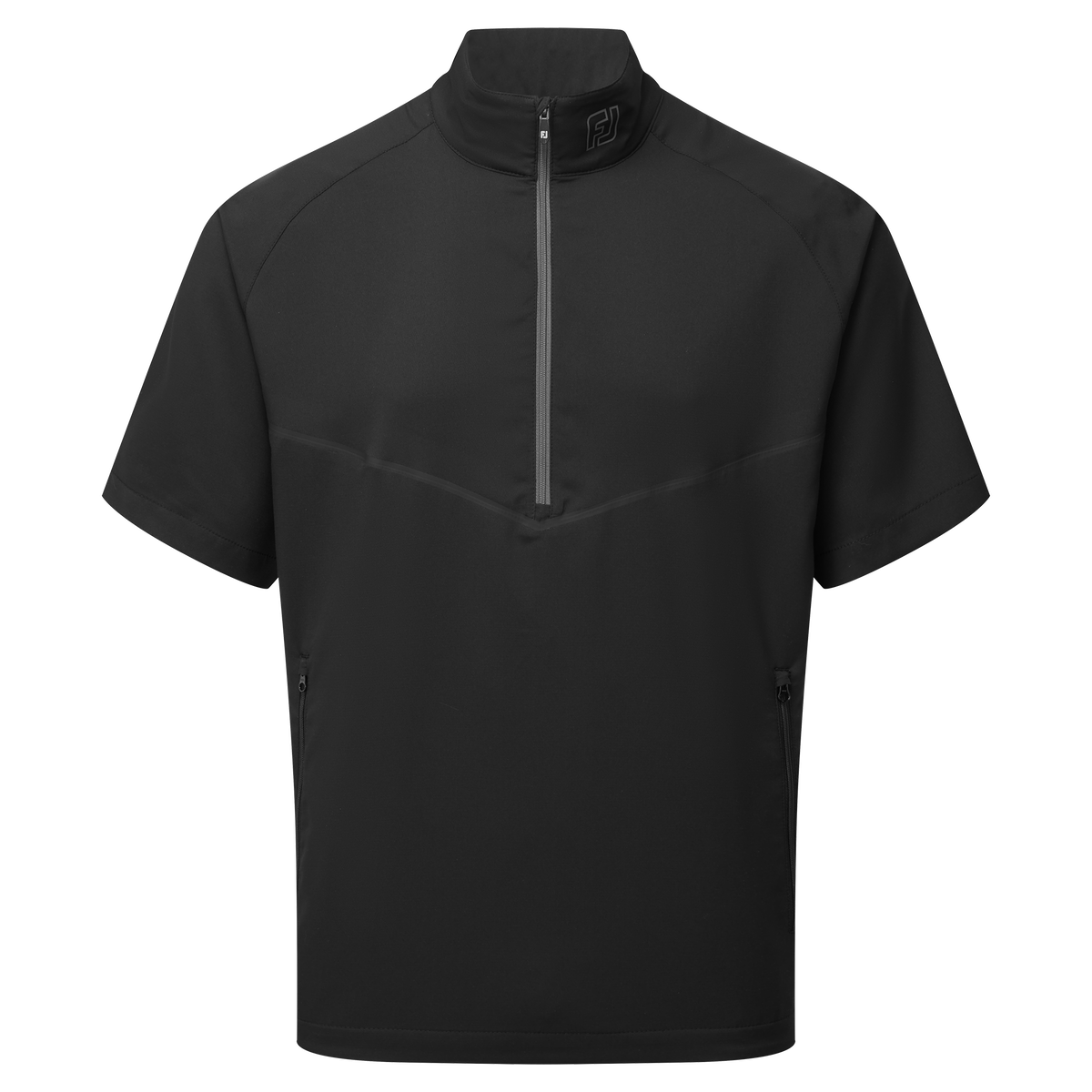 Pull coupe vent homme Footjoy manches courtes 1/4 fermeture Pull coupe vent homme Footjoy manches courtes 1/4 fermeture