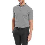 Polo en fil d'Ecosse à micro rayures