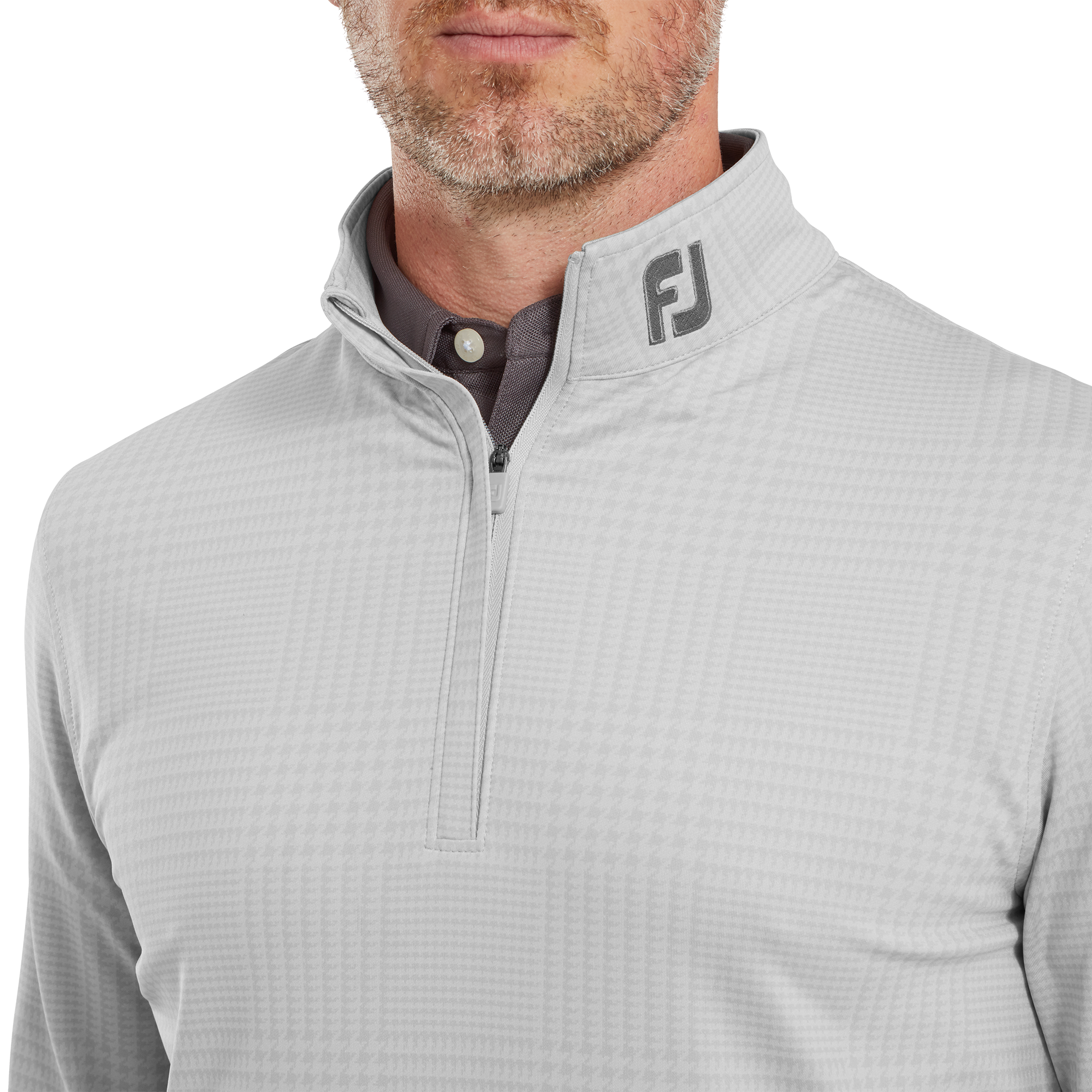 Pullover Chill-Out imprim&eacute; plaid &agrave; carreaux