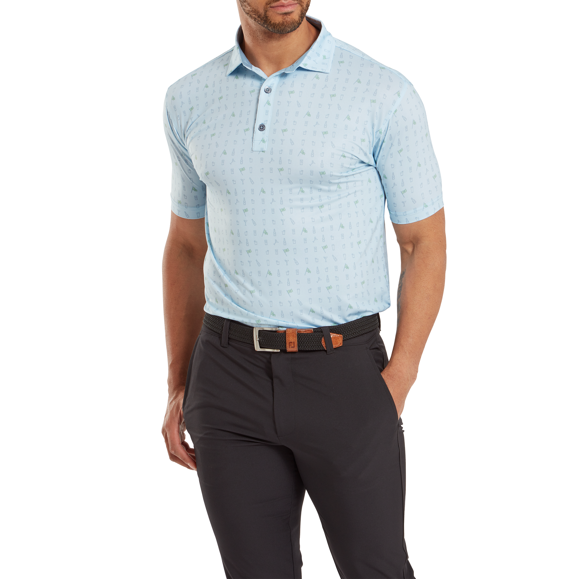 Polo 19th Hole en fil d'Ecosse