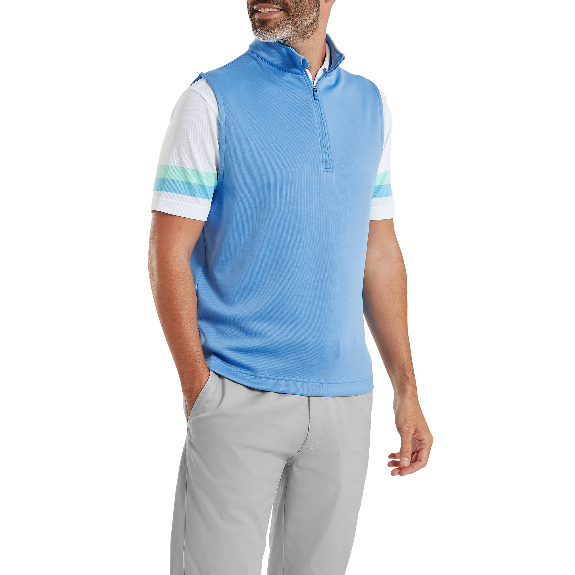 Veste sans manche 1/2-Zip