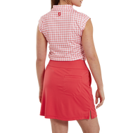 Jupe-Short avec ourlet imprimé Vichy