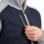 Sweat en Laine Technique Full-Zip