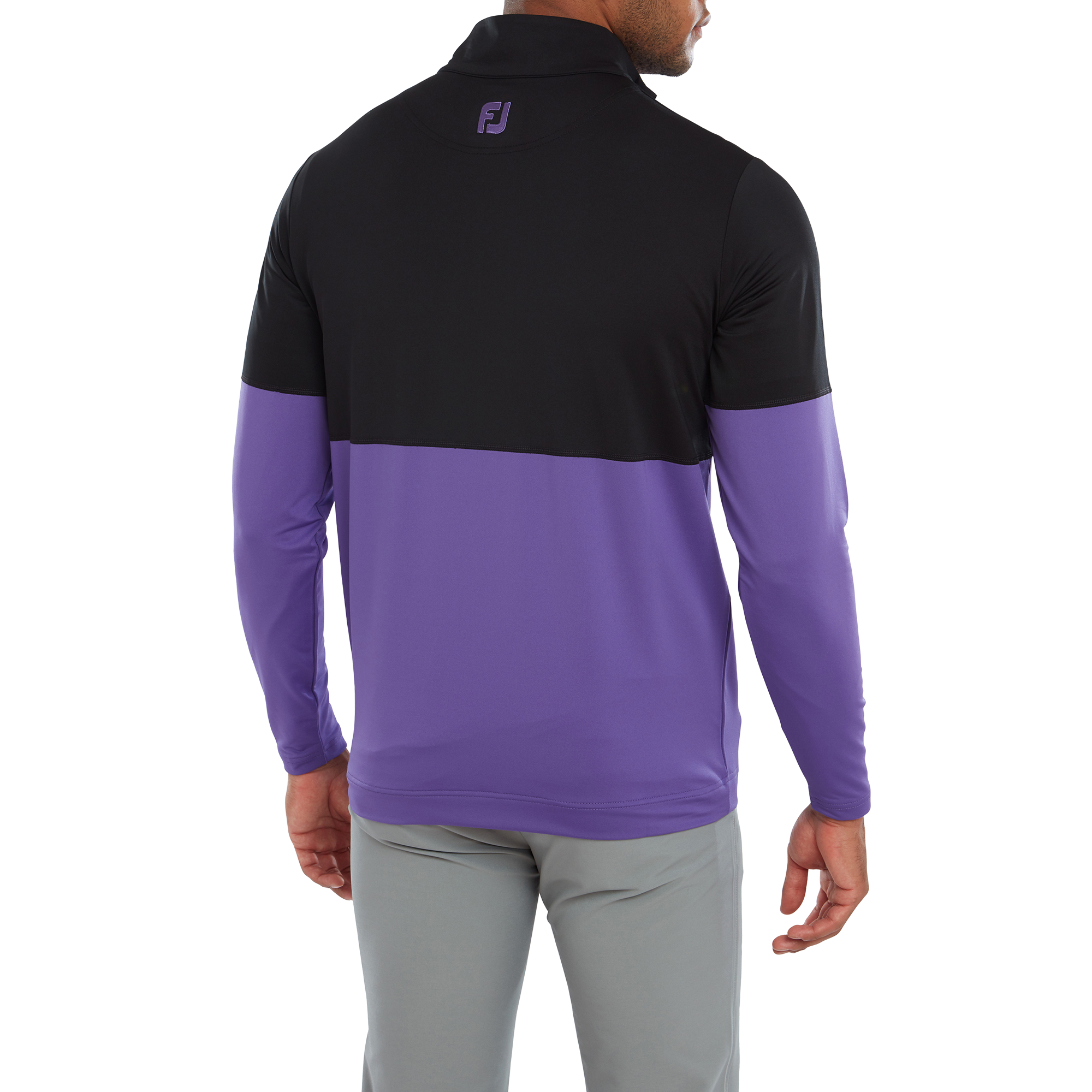 Pullover avec blocs de couleurs