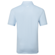 Polo en fil d'Ecosse impression texturée