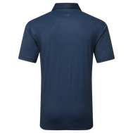 Polo en fil d'Ecosse impression texturée