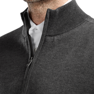 Pullover en laine 1/2 Zip