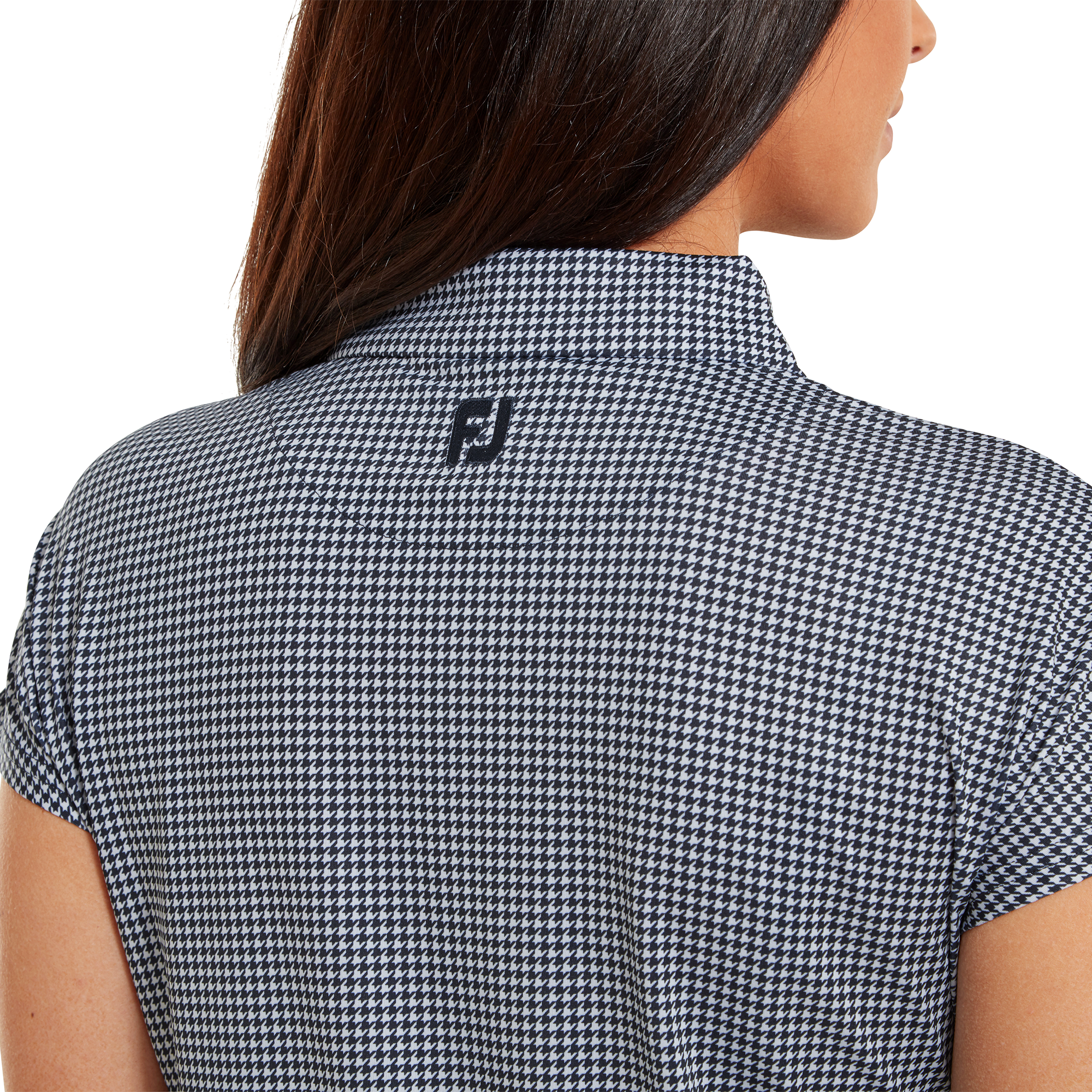 Polo imprim&eacute; Pied-de-poule