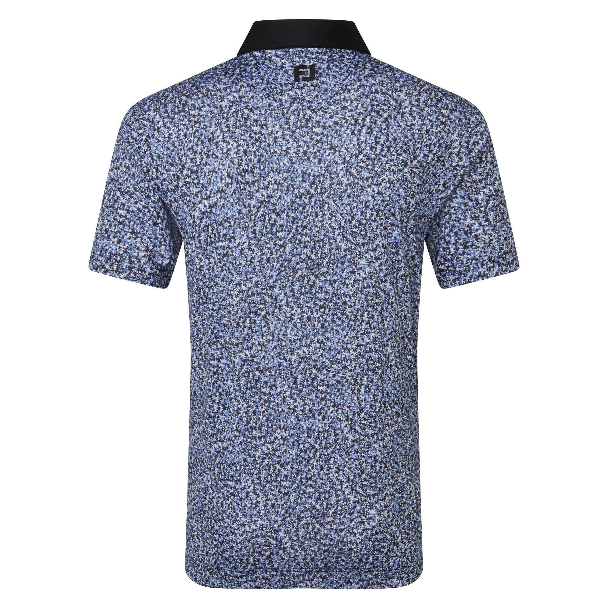 Polo en fil d'Ecosse imprim&eacute; camouflage &eacute;pur&eacute;