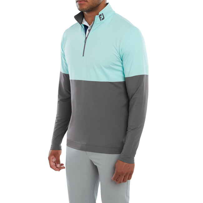 Pullover avec blocs de couleurs