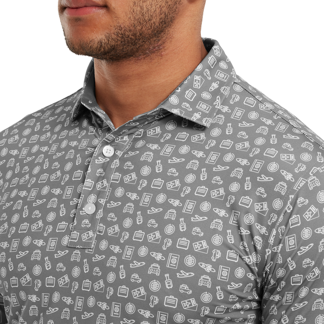 Polo imprimé Voyage