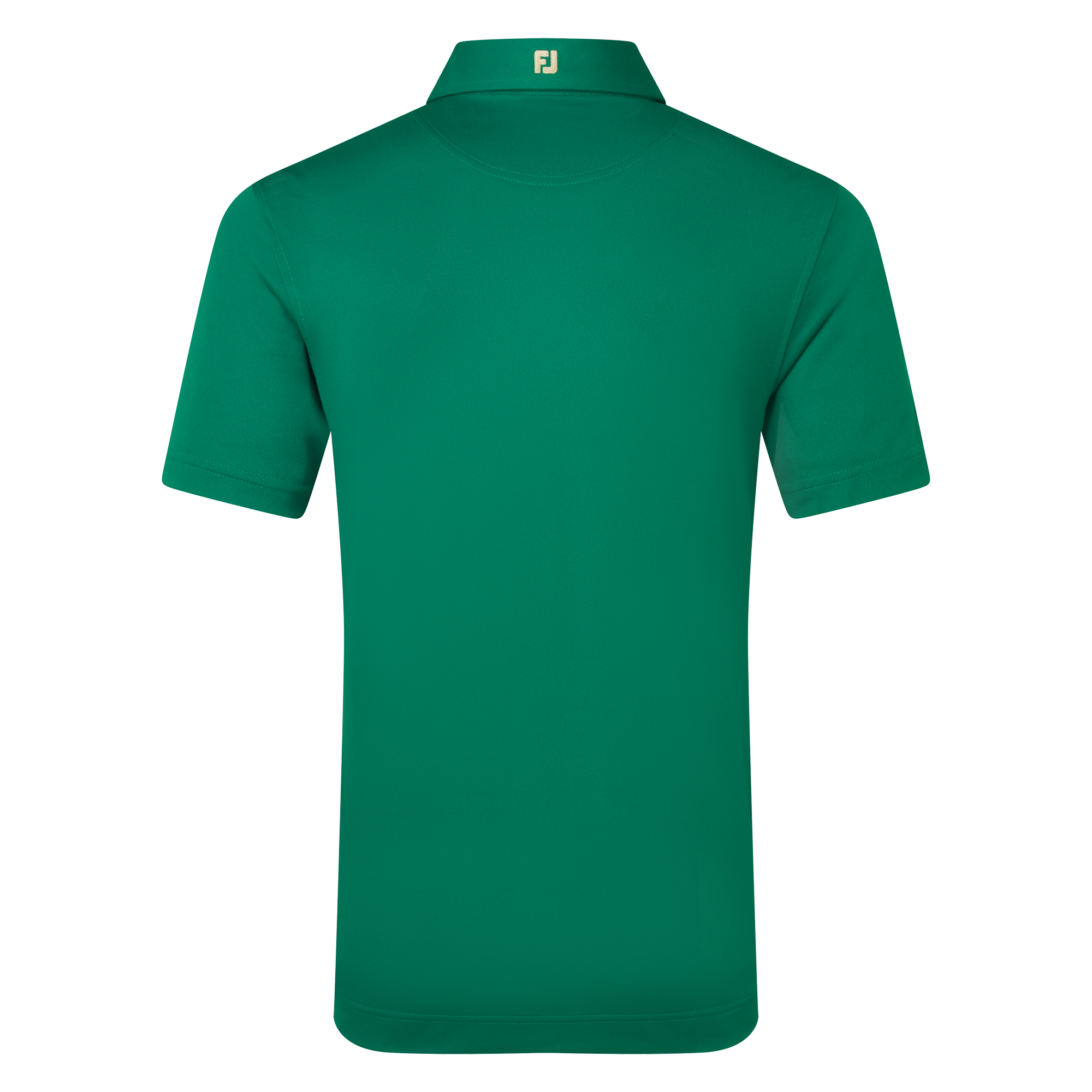 Polo Stretch Piqu&eacute; uni avec logo FJ sur col