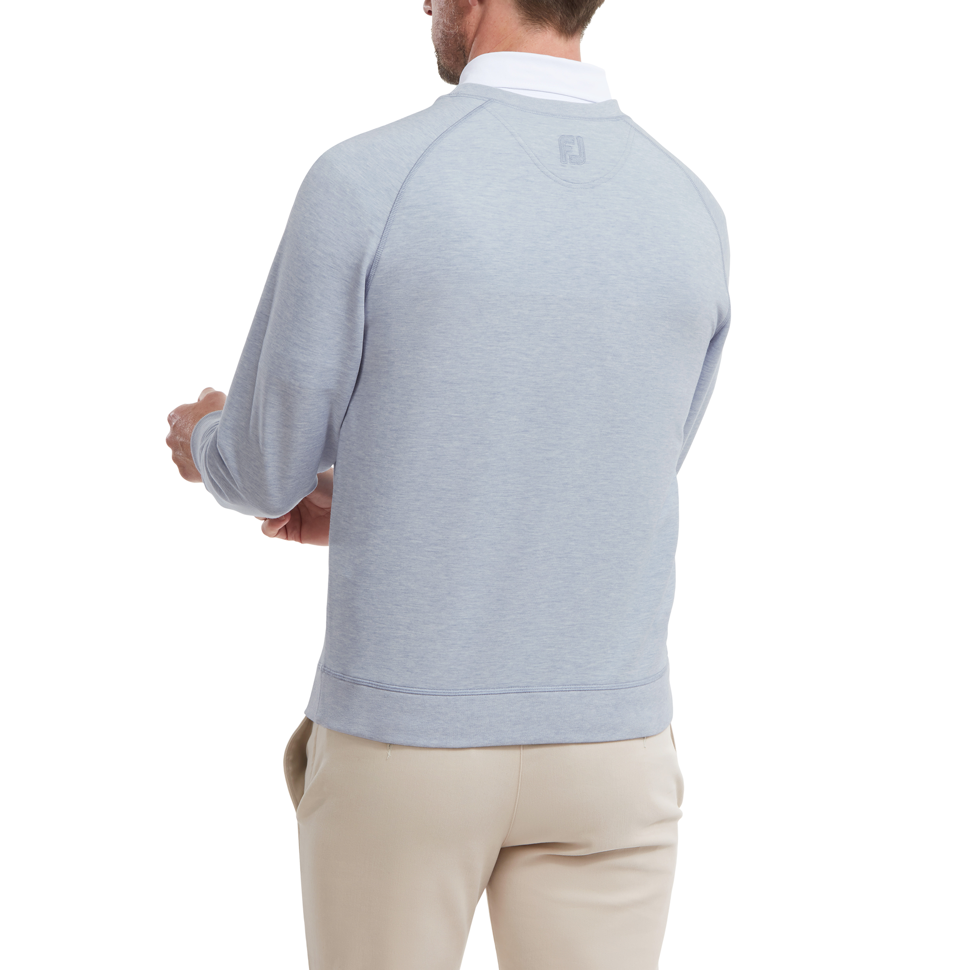 Sweat avec &agrave; col rond French Terry