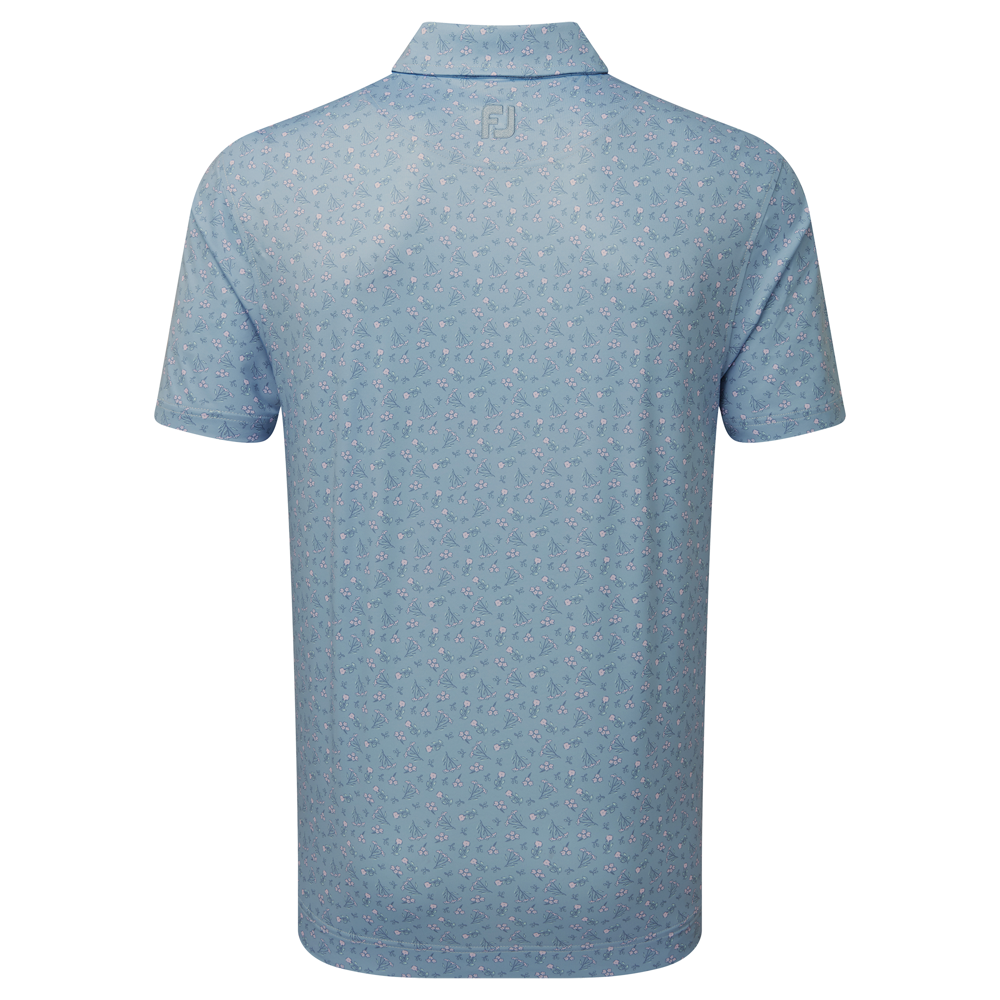 Polo en Fil d'Ecosse imprim&eacute;s Mini floral