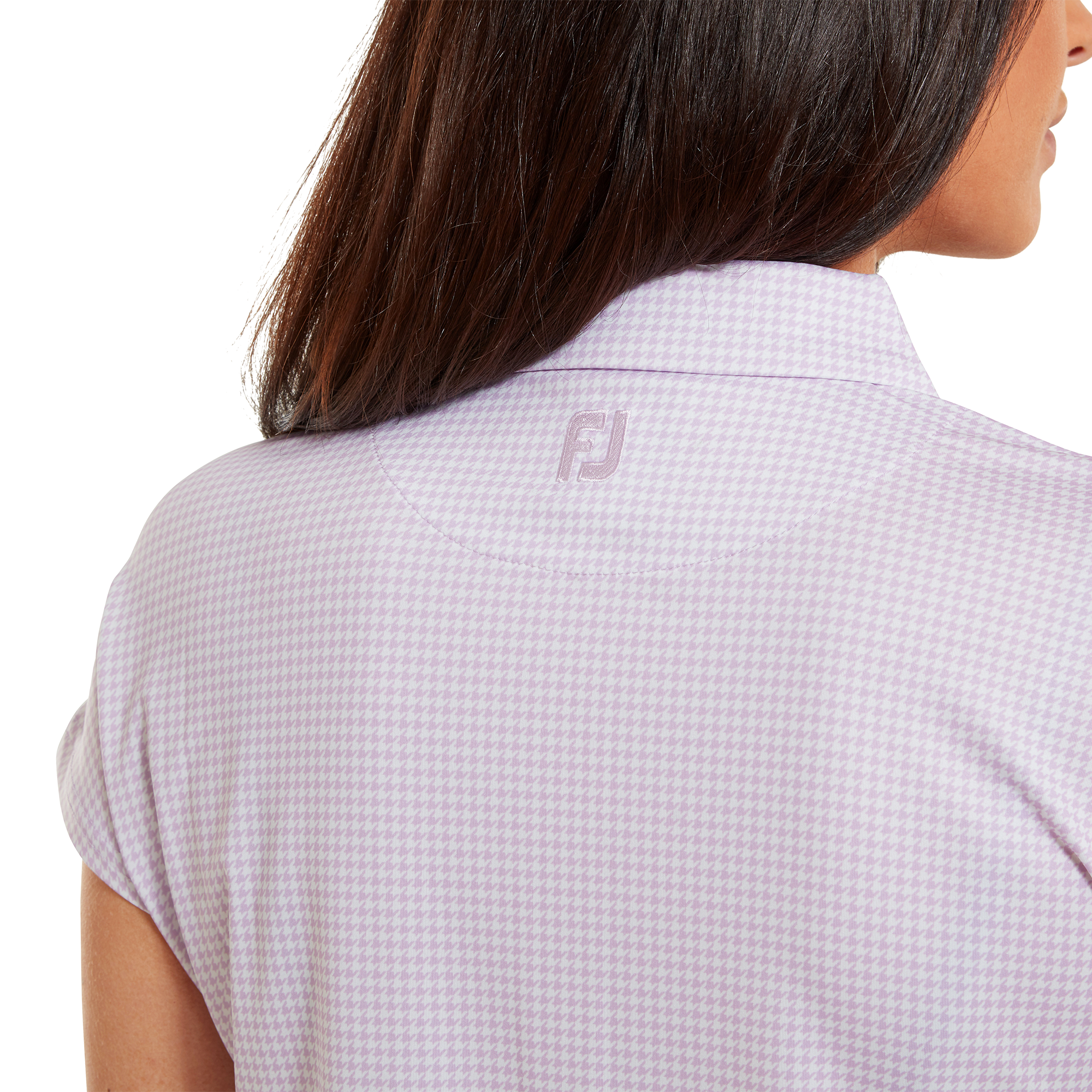 Polo imprim&eacute; Pied-de-poule