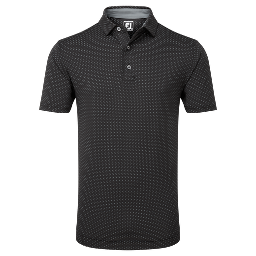 Polo flexible imprim&eacute; points en fil d&#39;Ecosse