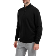 Pullover en laine 1/2 Zip