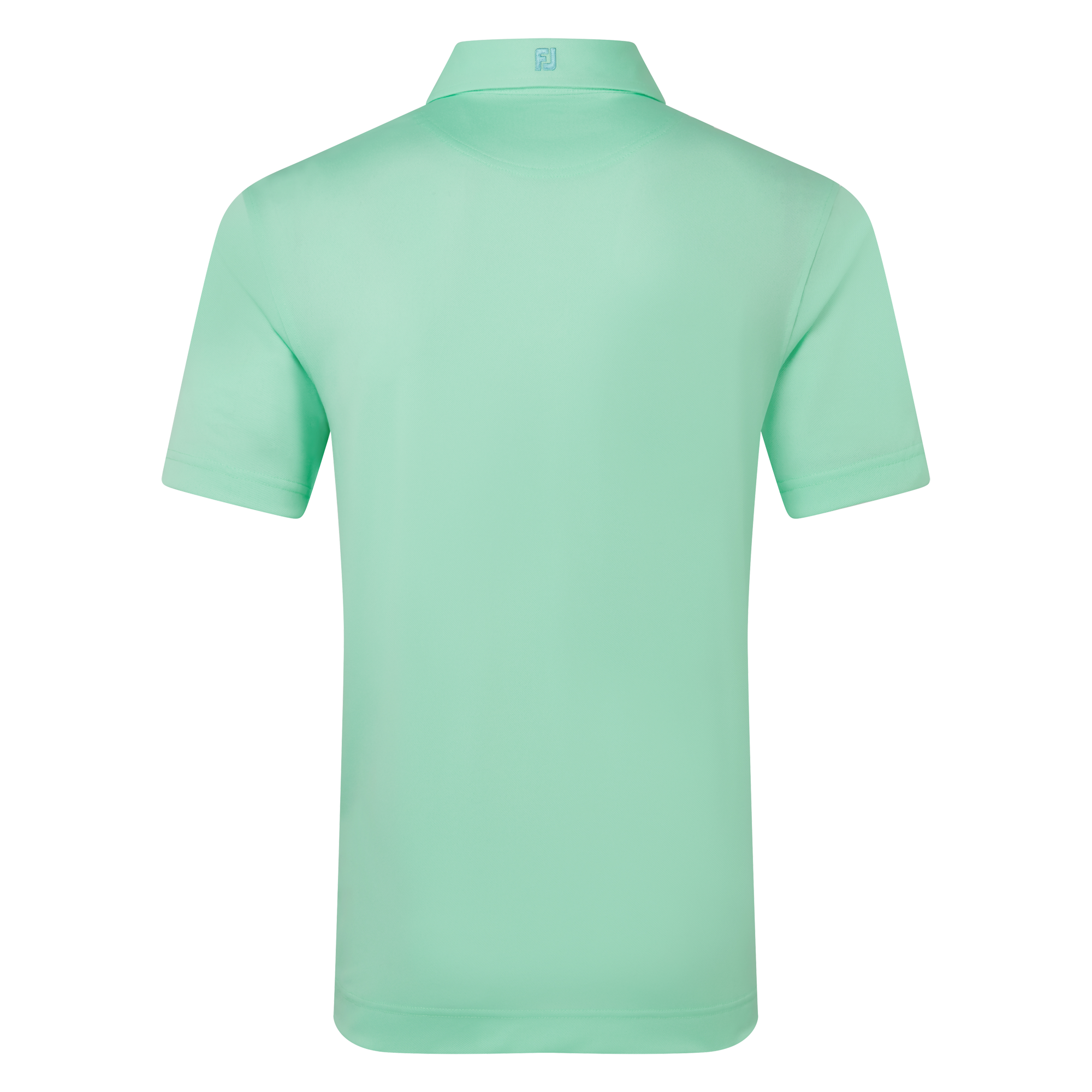 Polo Stretch Piqu&eacute; uni avec logo FJ sur col