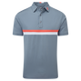 Polo Piqu&eacute; avec bandes sur poitrine