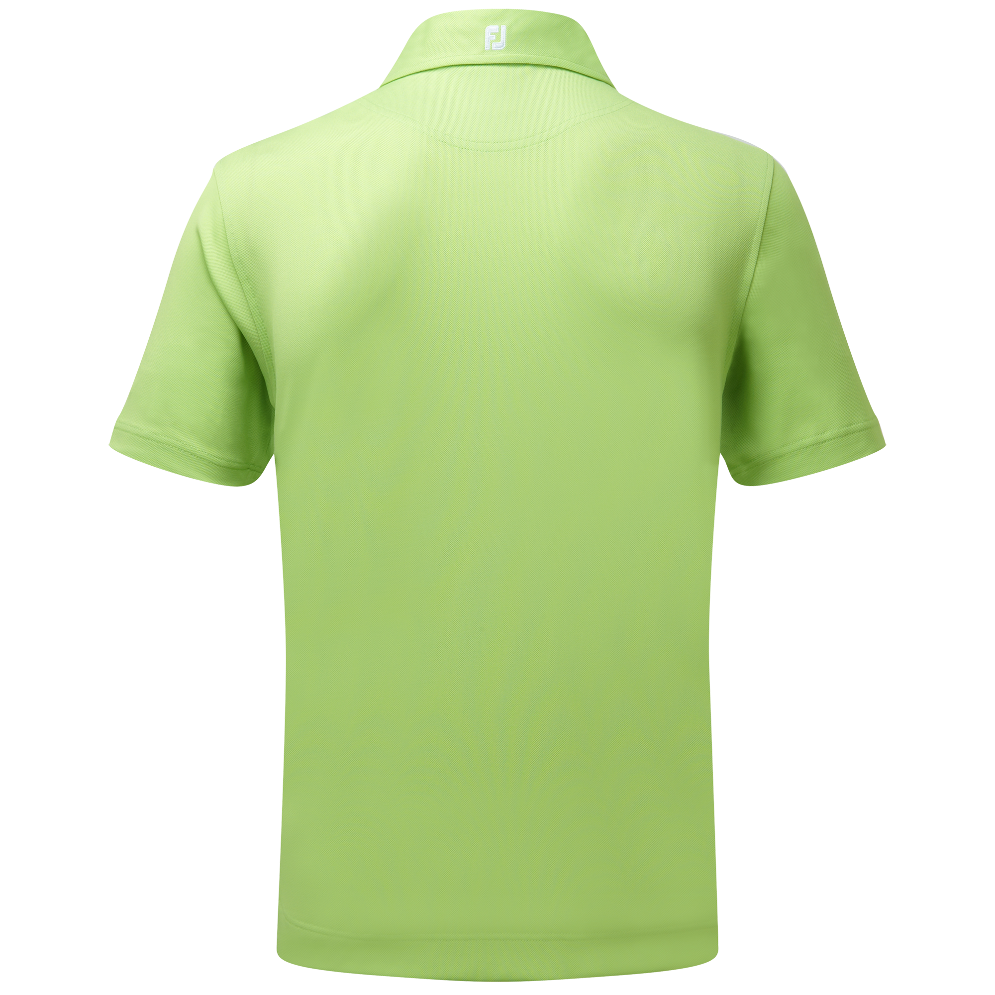 Polo Stretch Piqu&eacute; uni avec logo FJ sur col