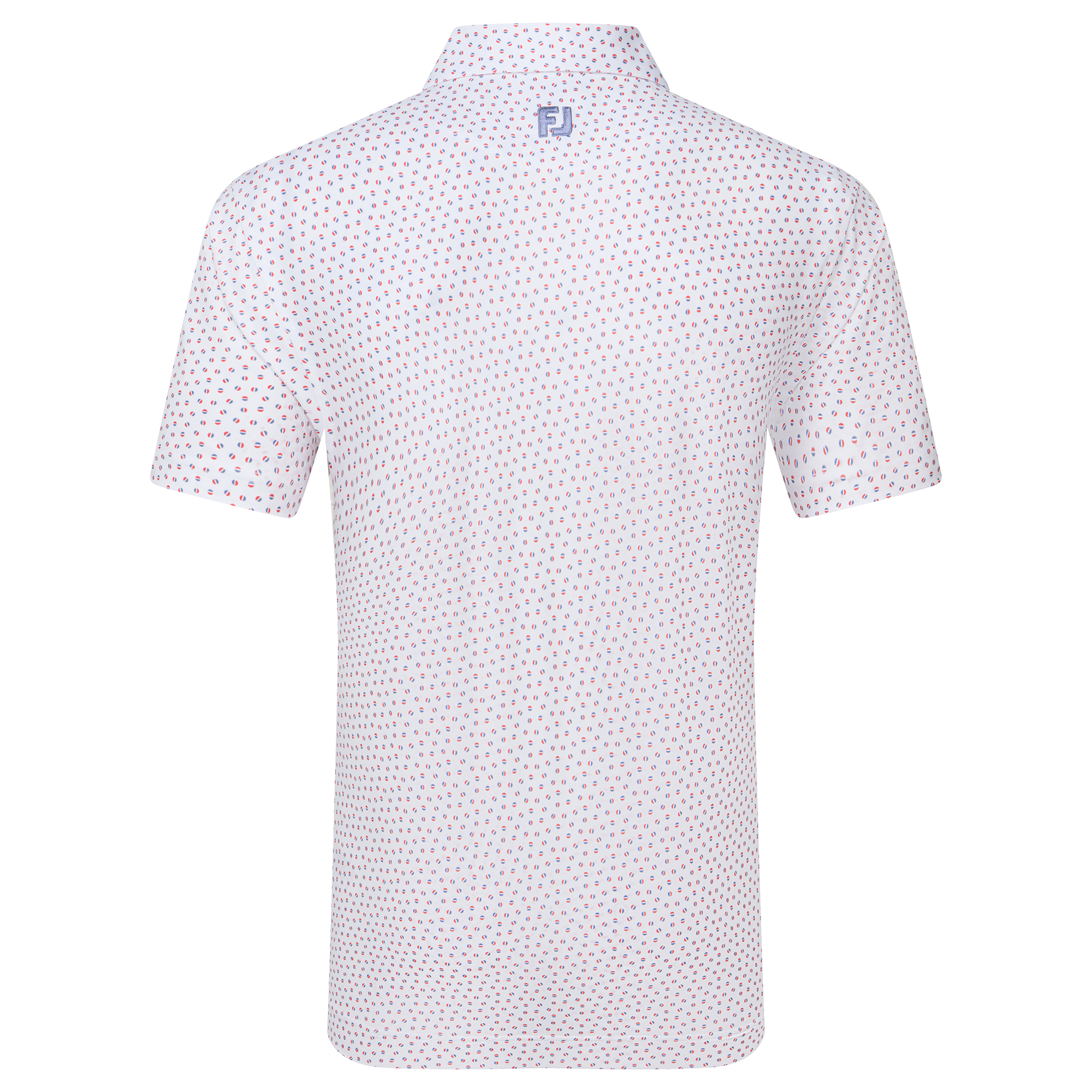 Polo piqu&eacute; imprim&eacute; g&eacute;lule